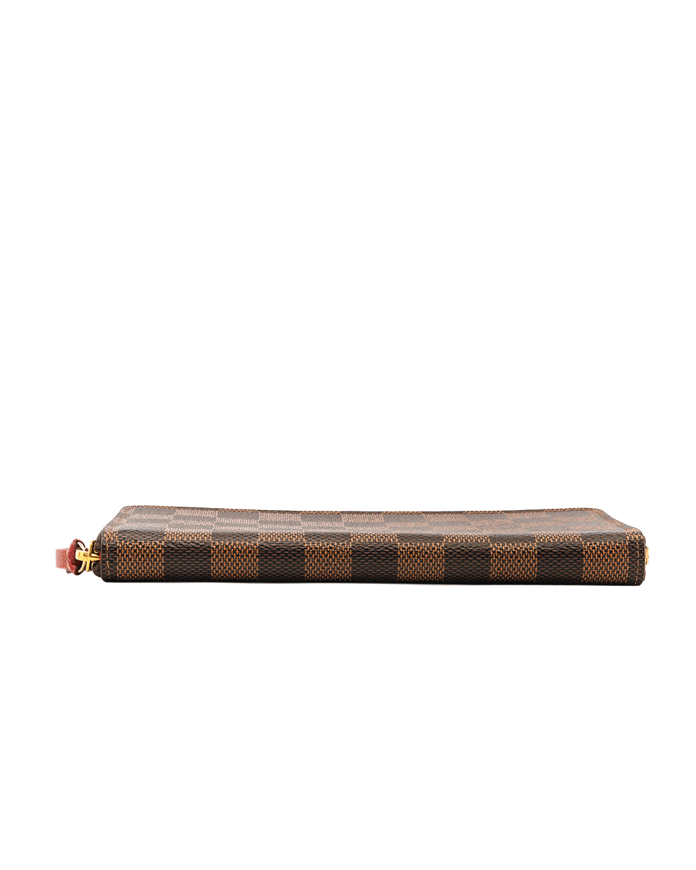 5 LV CLEMENCE LONG BROWN DAMIER CANVAS GHW CA2138 10664