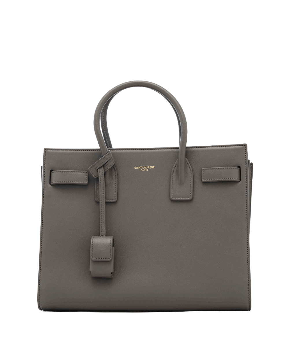 5 YSL SAC DE JOUR SMALL GRAY CALF GHW DMR 3771830315 0820