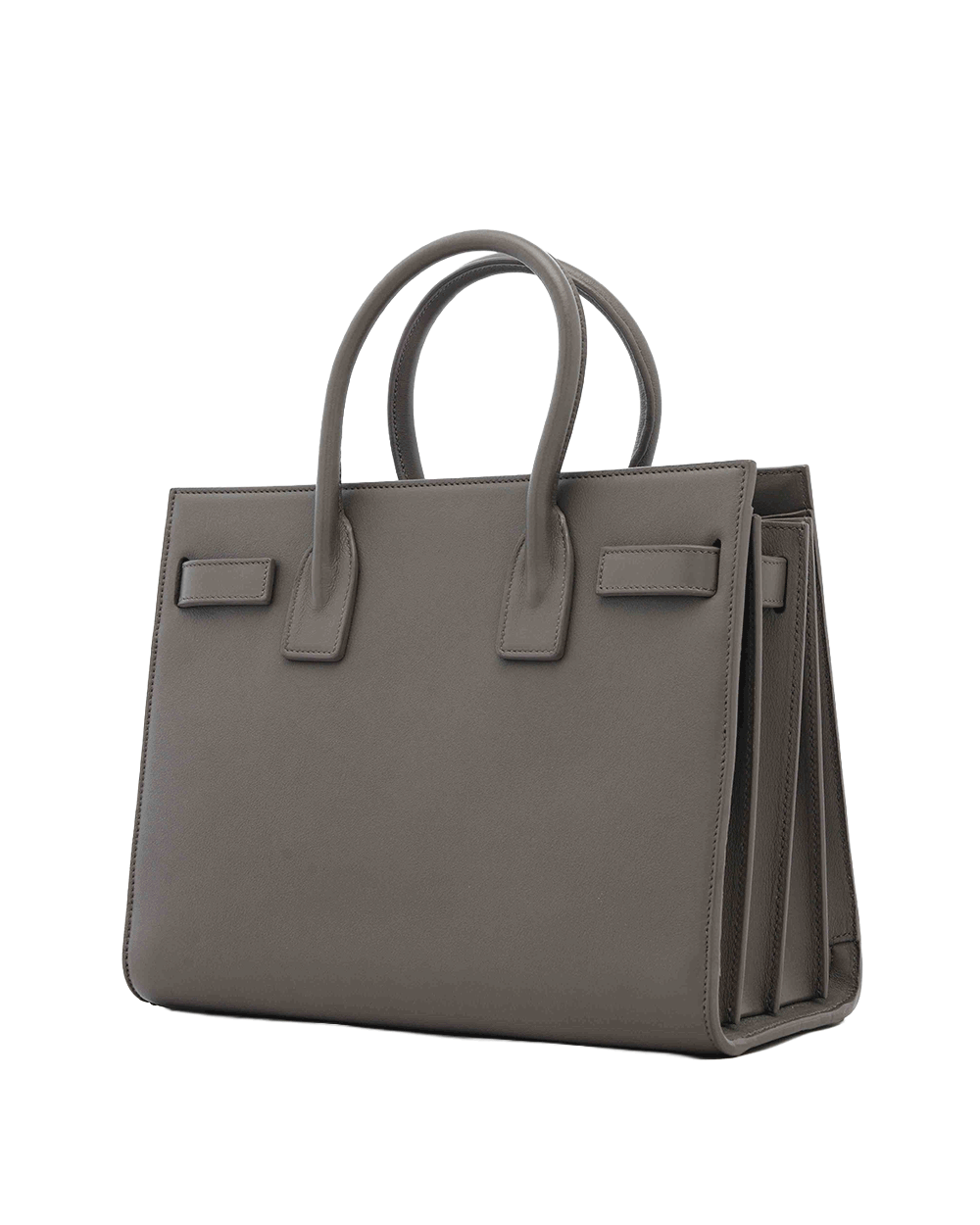 5 YSL SAC DE JOUR SMALL GRAY CALF GHW DMR 3771830315 0822
