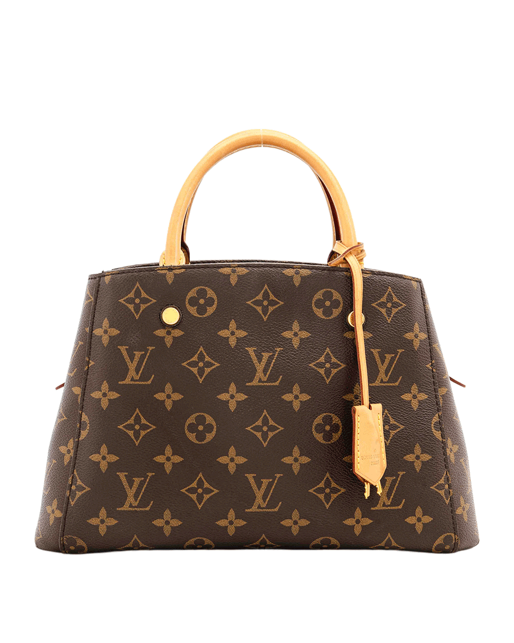 52 LV MONTAIGNE BB BROWN MONOGRAM CANVAS GHW CA1166 2165