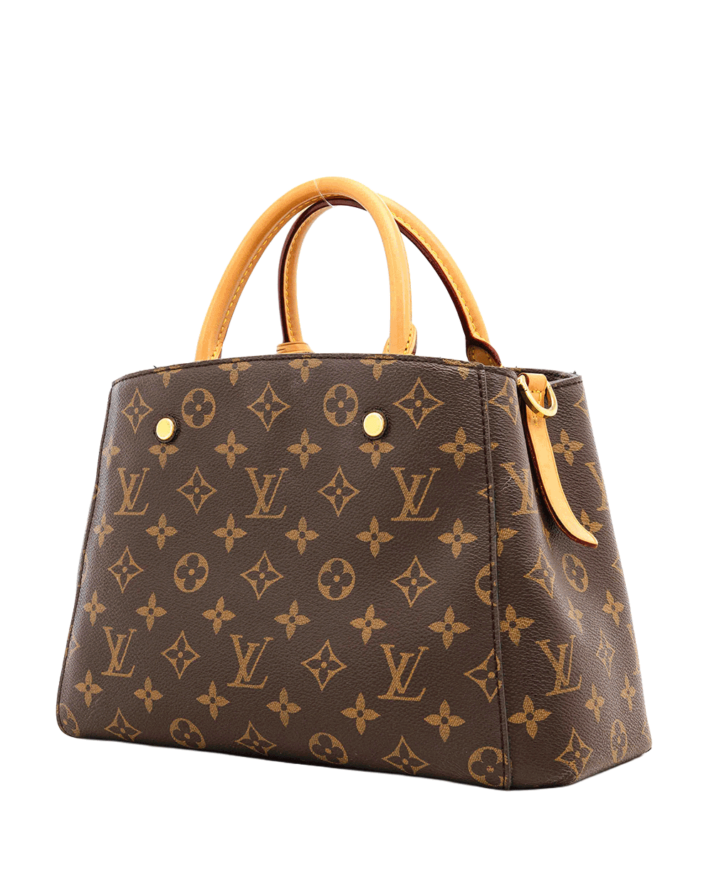 52 LV MONTAIGNE BB BROWN MONOGRAM CANVAS GHW CA1166 2167