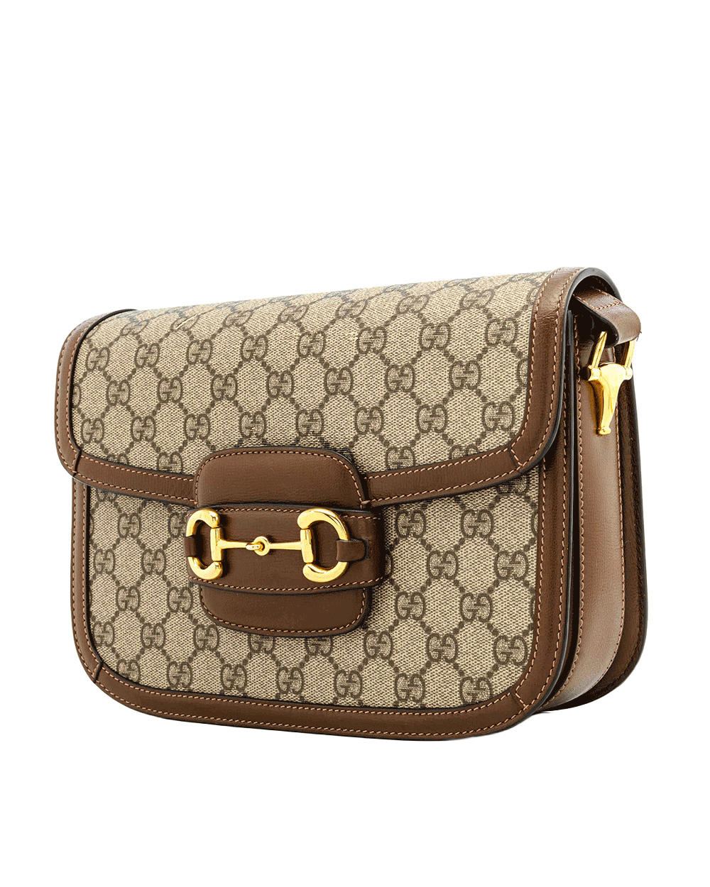 53 GUCCI HORSEBIT 1955 MEDIUM BROWN GG MONOGRAM CANVAS GHW 602204 562600 2182