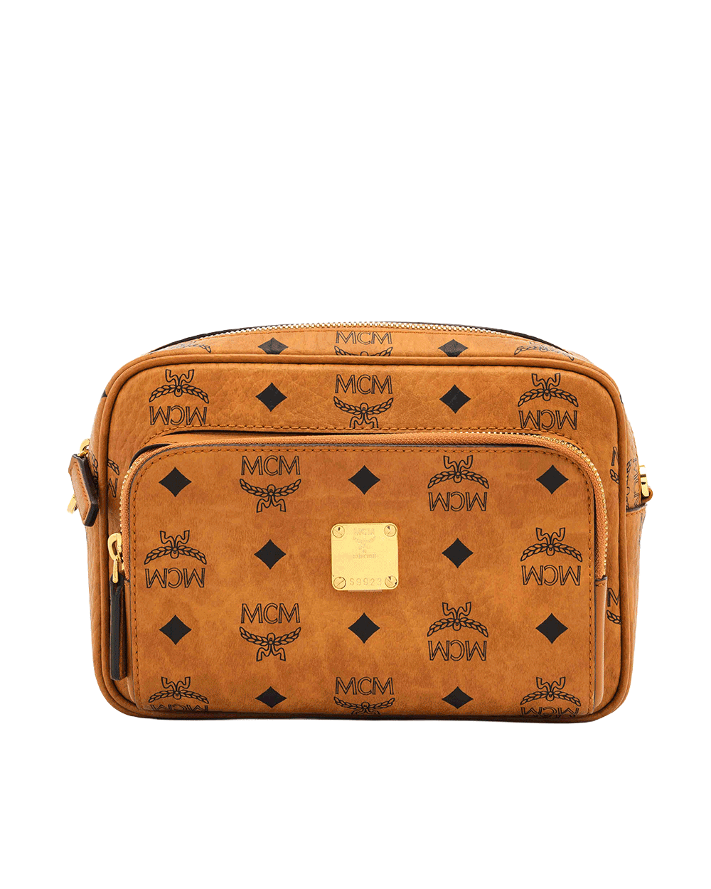 57 MCM KLASSIK CROSSBODY BROWN MONOGRAM CANVAS GHW MMRAAKC02CO001 4100030144 1281