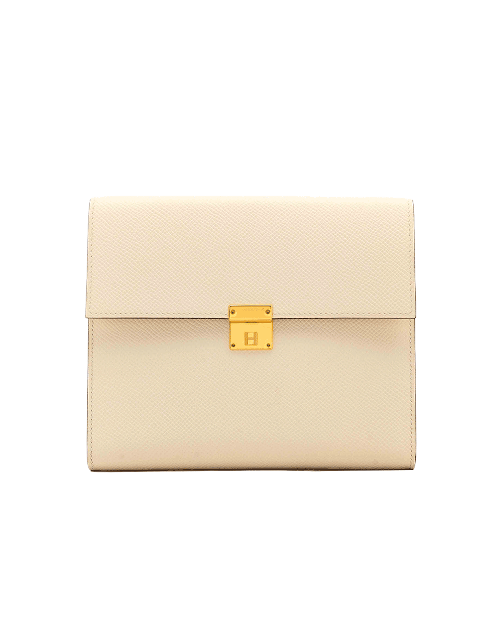 59 HERMES CLIC 16 WALLET NATA EPSOM GHW U TI 003 MG 1161