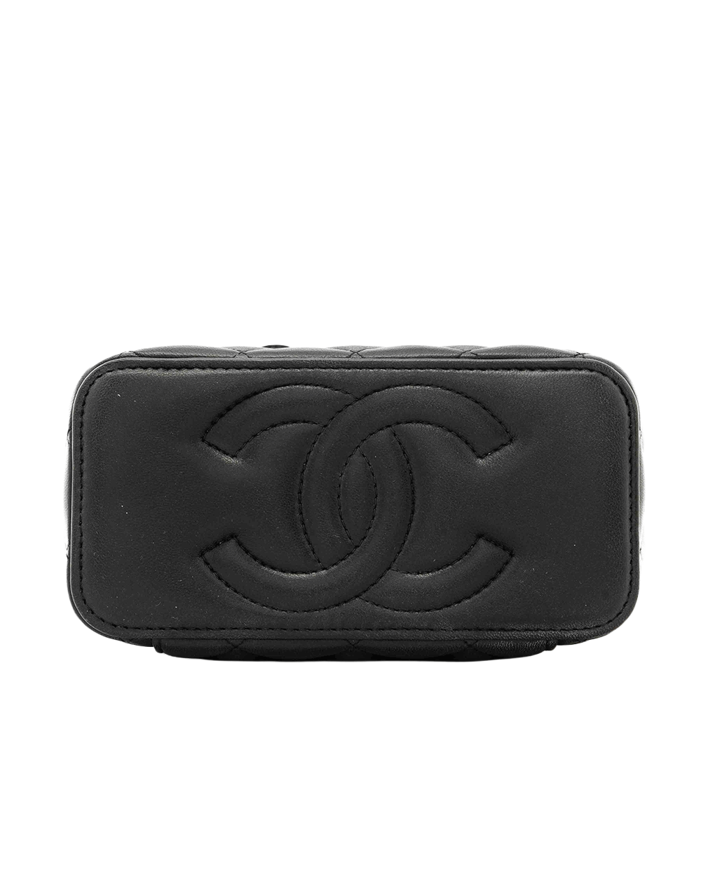 6 CHANEL VANITY BOX BLACK LAMB GHW TPC76AK8 1062