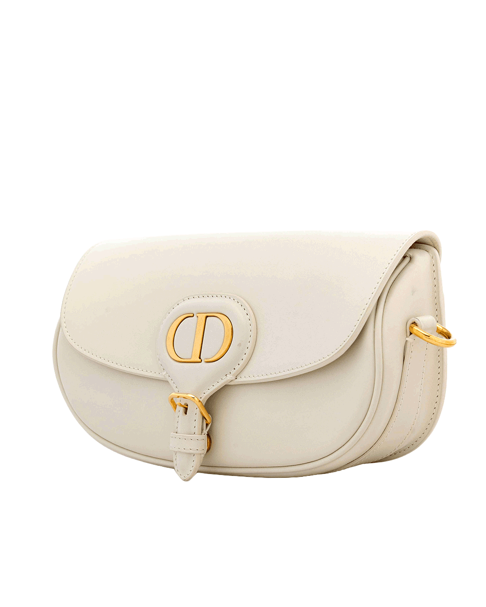 6 DIOR BOBBY EAST WEST WHITE CALF GHW 19 MA 1221 2065