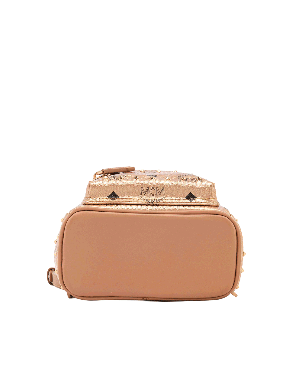 63 MCM STARK BEBE BOO BACKPACK MINI PINK GOLD MATELASSE RGHW MMK8AVE05TC001 10461901 1300