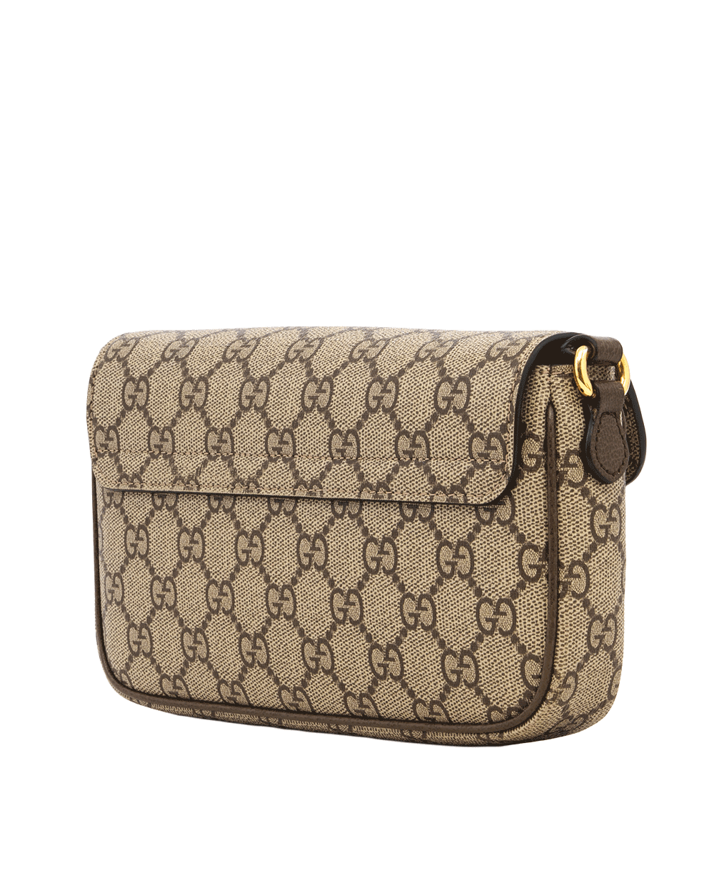 7 GUCCI OPHIDIA POCHETTE BROWN GG MONOGRAM CANVAS GHW 0513