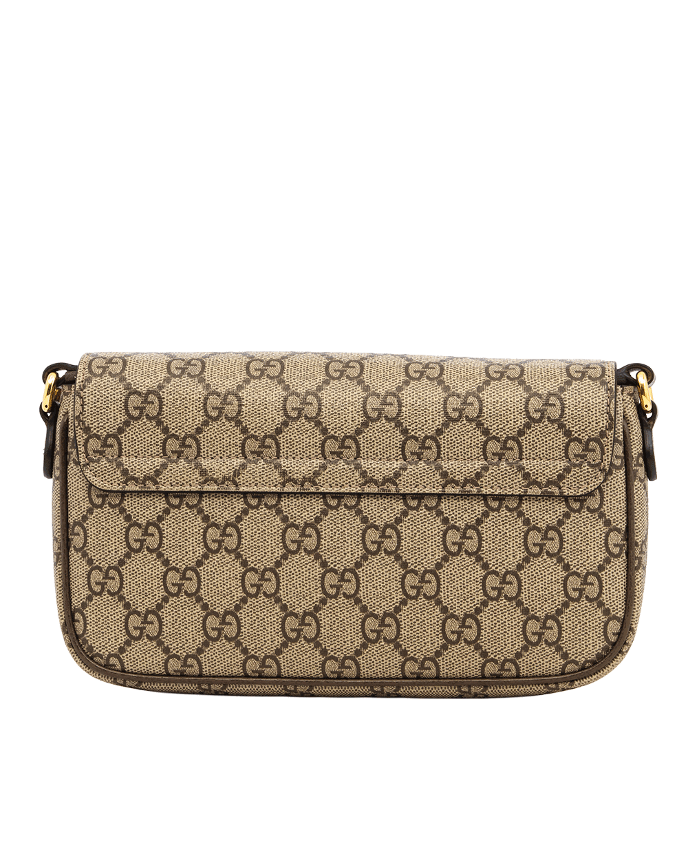 7 GUCCI OPHIDIA POCHETTE BROWN GG MONOGRAM CANVAS GHW 0514