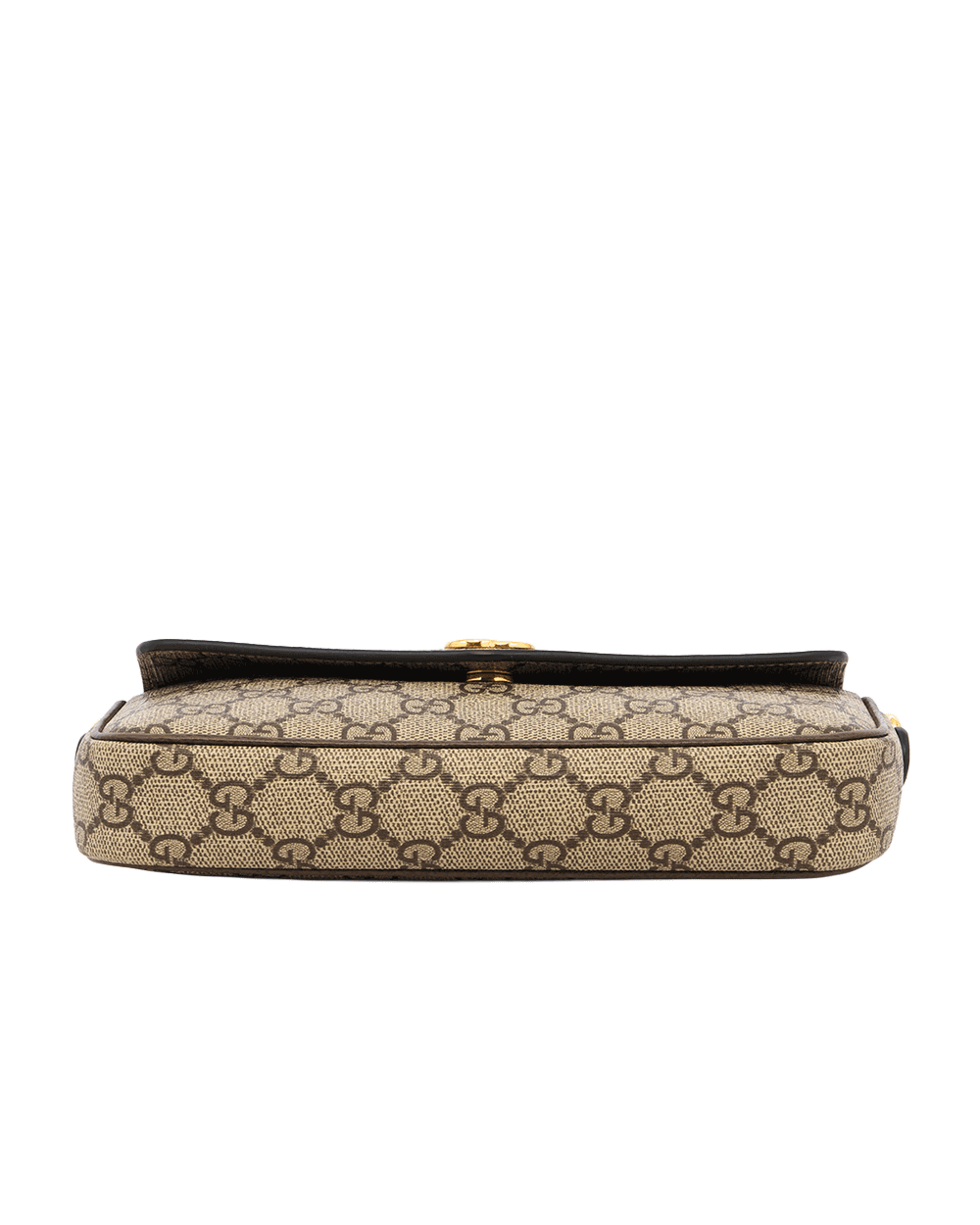 7 GUCCI OPHIDIA POCHETTE BROWN GG MONOGRAM CANVAS GHW 0515