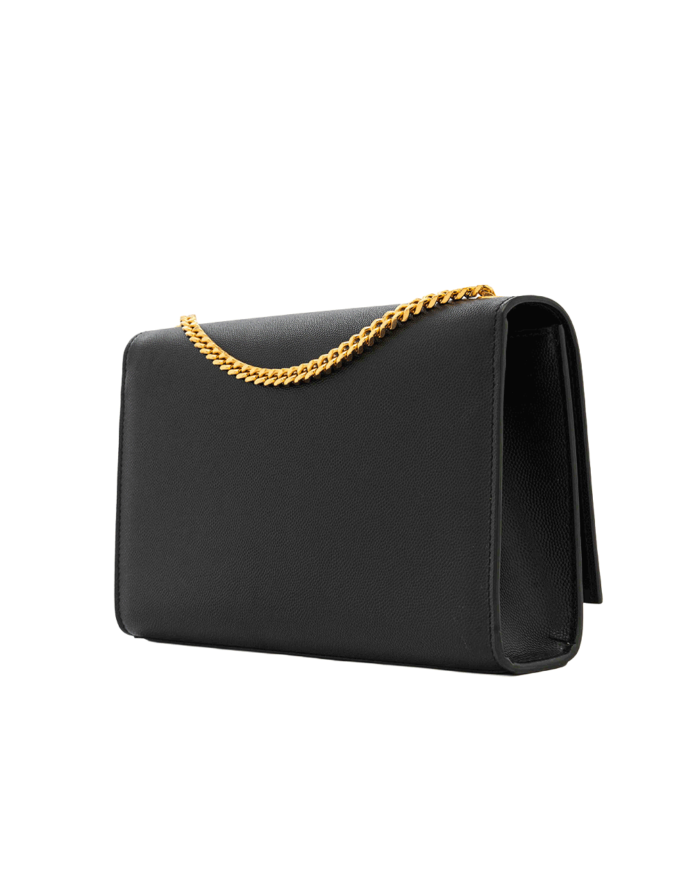 7 YSL KATE MEDIUM BLACK CHEVRON GHW ALM 364021 0517 0952