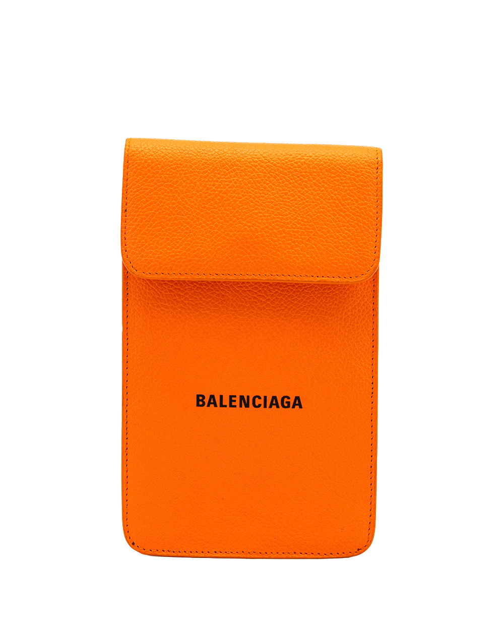 8 BALENCIAGA PHONE BAG ORANGE CALF RSHW 640536 7560 U 568148 10673