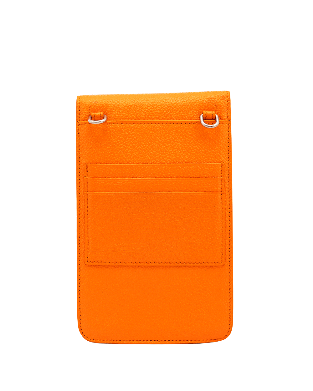 8 BALENCIAGA PHONE BAG ORANGE CALF RSHW 640536 7560 U 568148 10676