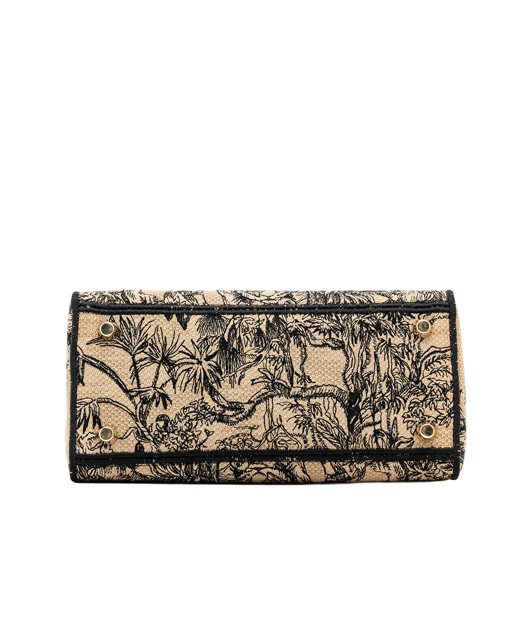 8 DIOR LADY D LITE MEDIUM BLUE NAVY TOILE DE JOUY GHW 50 MA 0233 0228