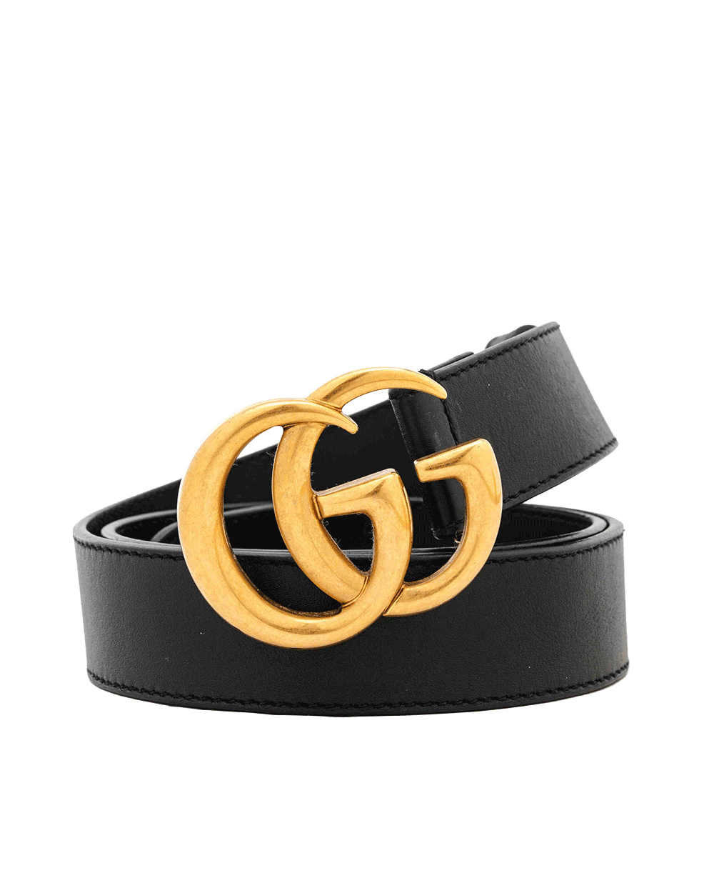 8 GUCCI BELT 3 CM 75 BLACK CALF GHW 1126