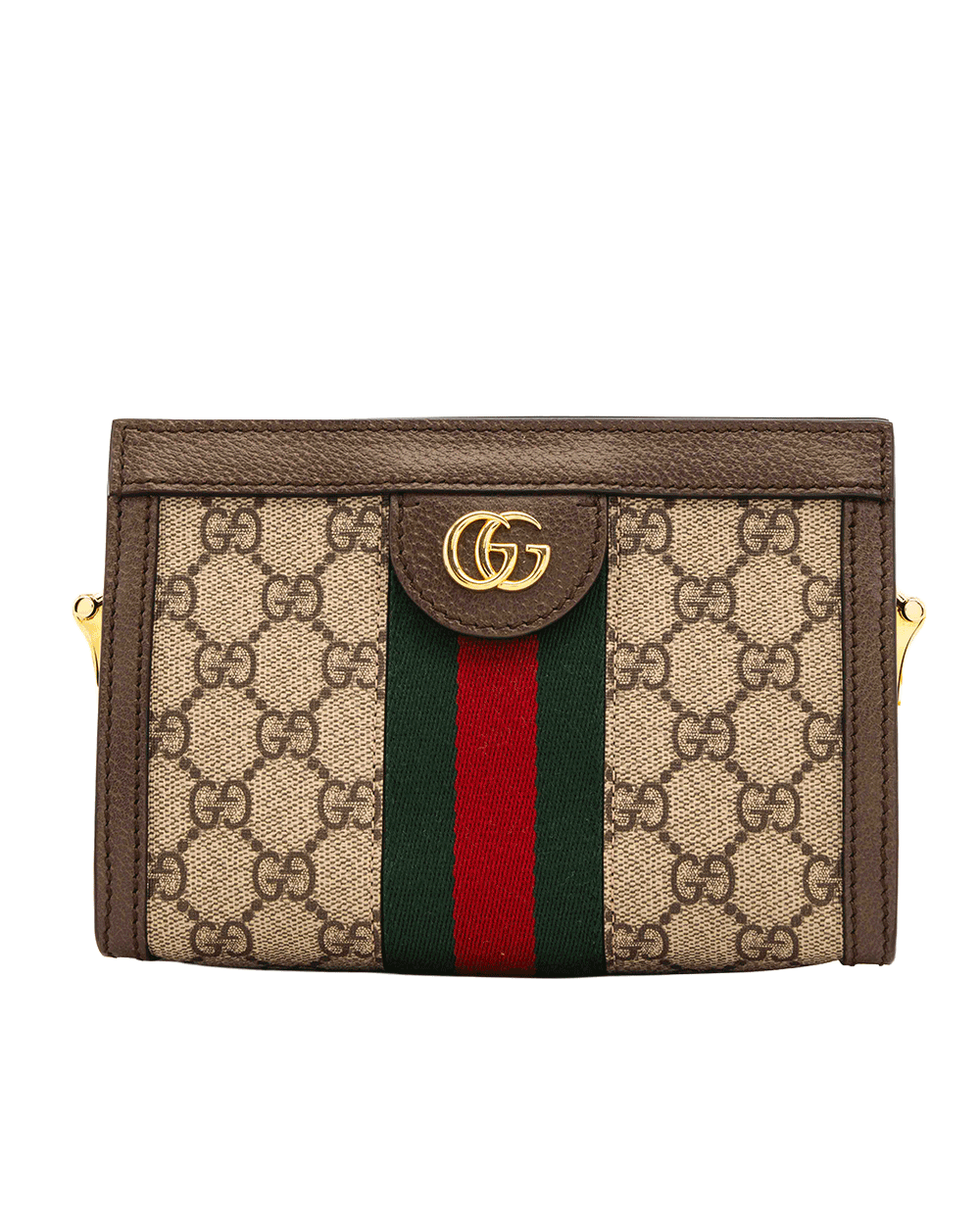 11 GUCCI OPHIDIA SHOLDER BAG SMALL BROWN GG MONOGRAM CANVAS GHW 602676 520981 0106