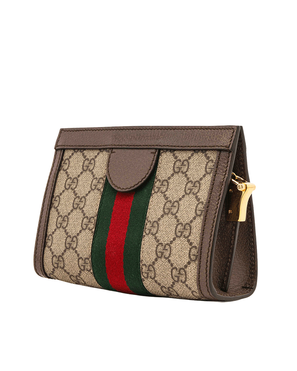 11 GUCCI OPHIDIA SHOLDER BAG SMALL BROWN GG MONOGRAM CANVAS GHW 602676 520981 0108