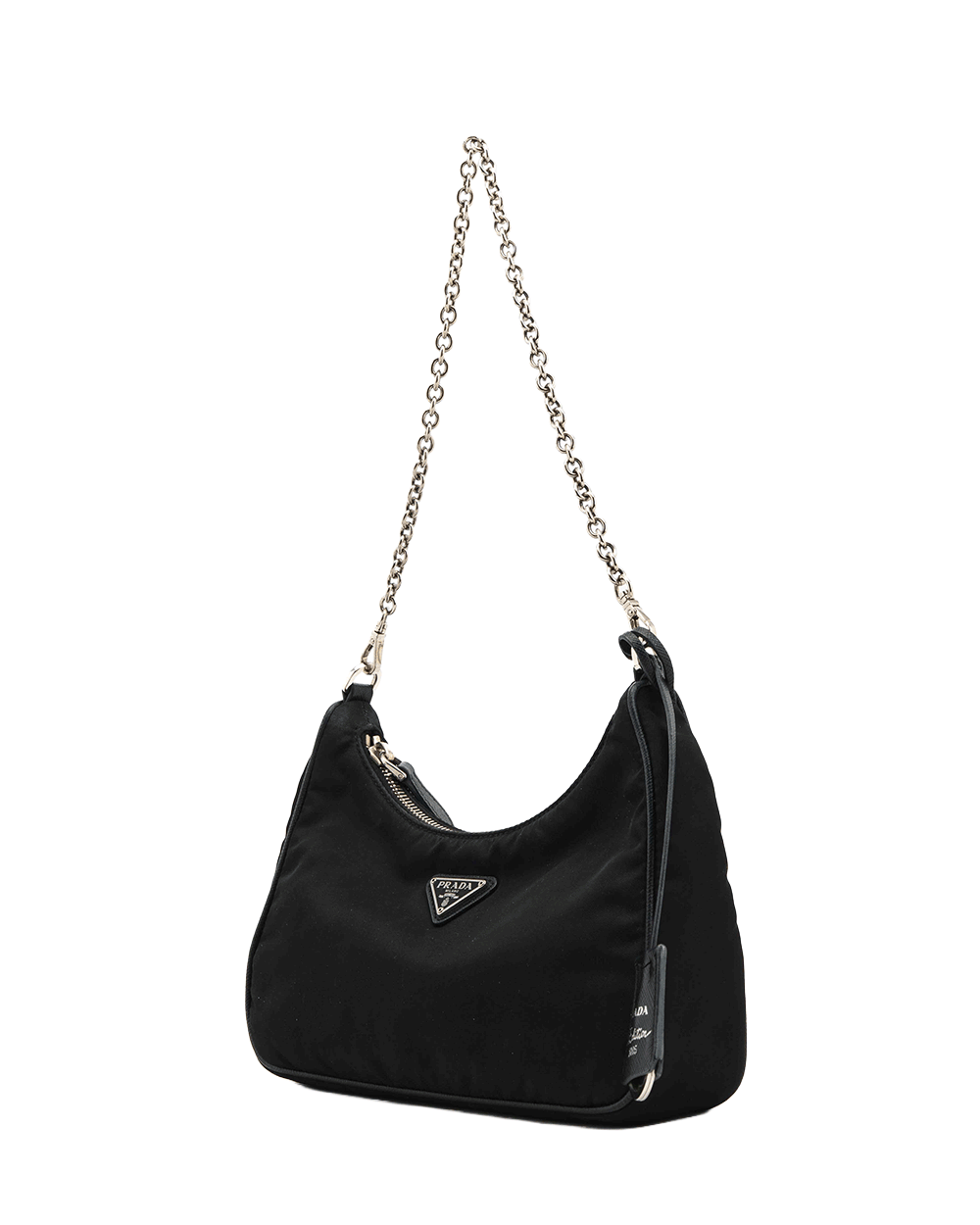 13 PRADA RE EDITION 2005 BLACK NYLON SHW MICROCHIP 0006