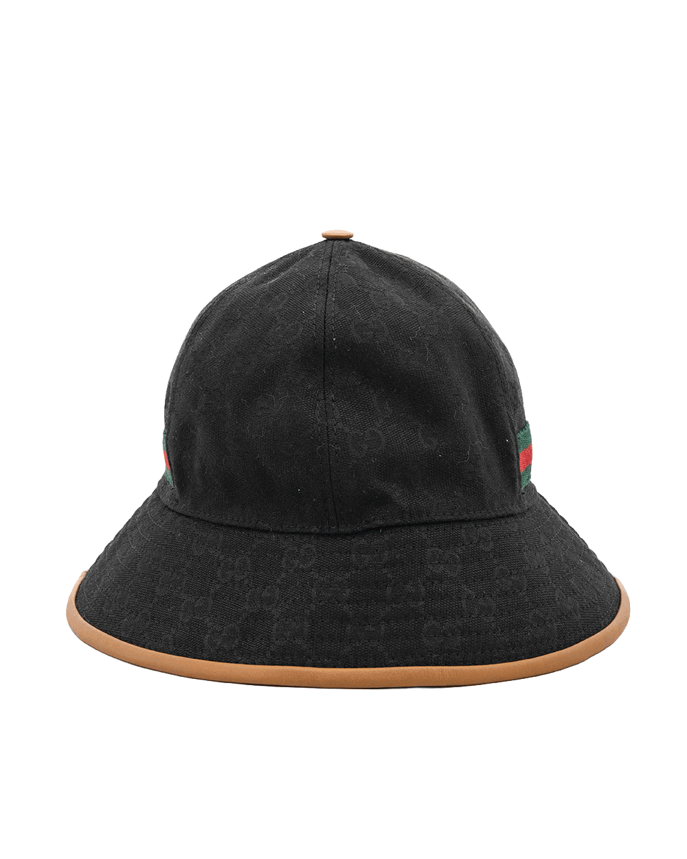 14 GUCCI BUCKET HAT M BLACK GG MONOGRAM 0653