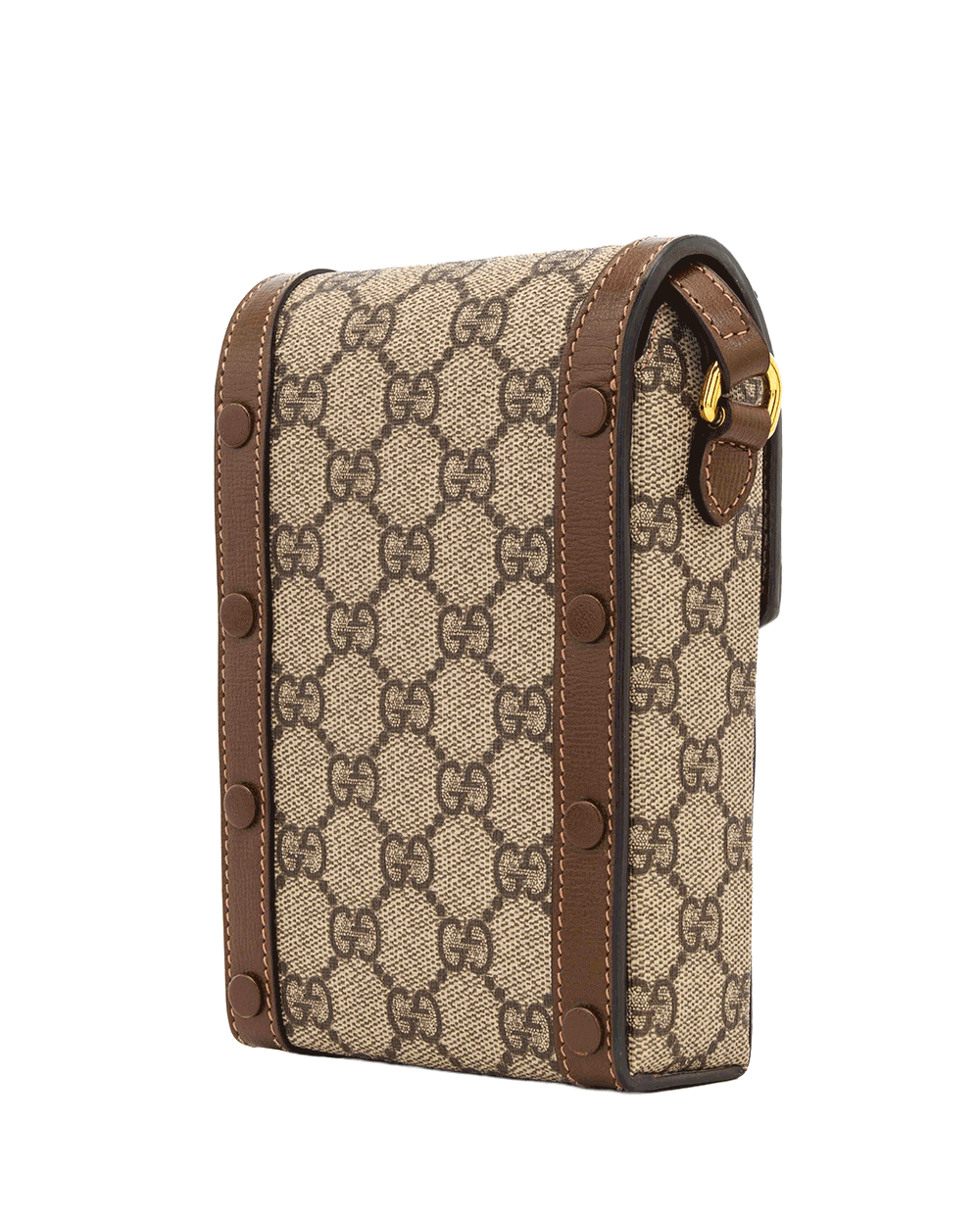 21 GUCCI HORSEBIT 1955 PHONE BROWN GG MONOGRAM CANVAS GHW 625615 520981 0082