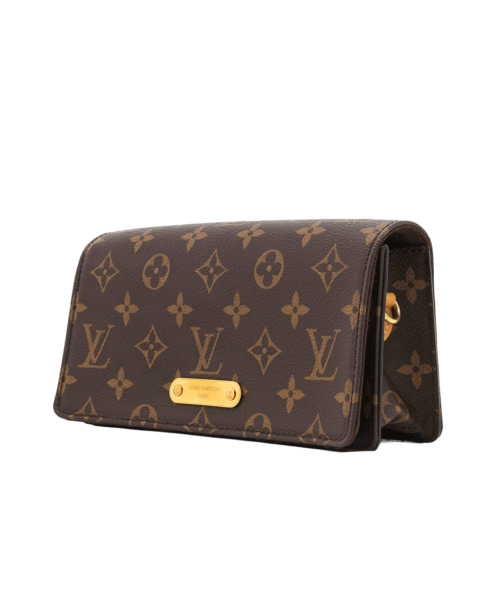 22 LV LILY WOC BROWN MONOGRAM CANVAS GHW MICROCHIP 1052