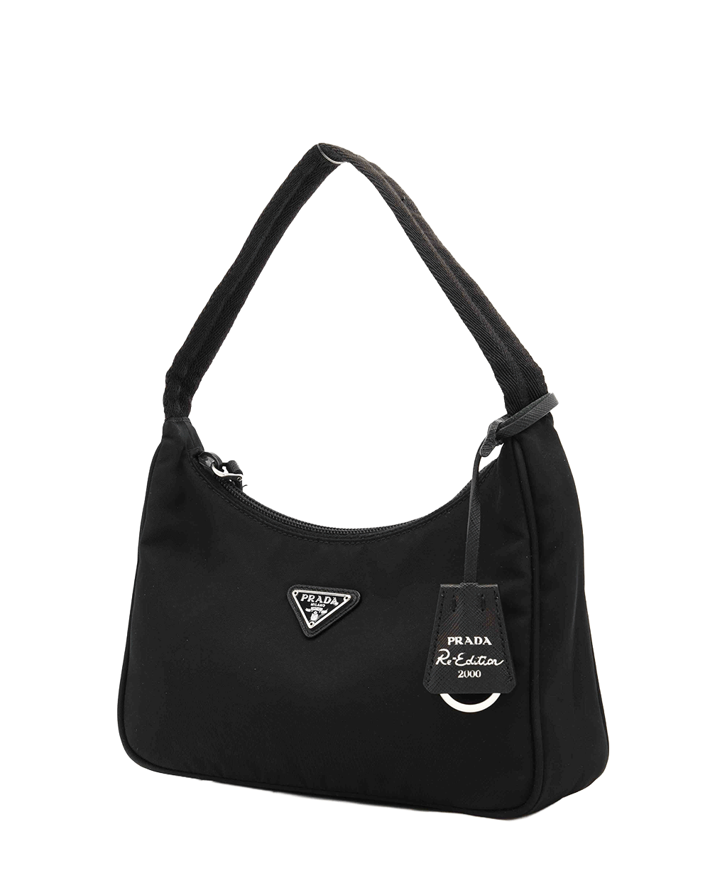 23 PRADA RE EDITION 2000 BLACK NYLON SHW 0971