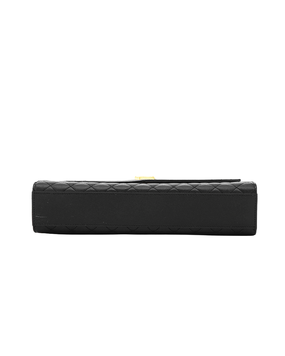 25 YSL ENVELOPE LARGE BLACK CALF GHW ALM 600166 0721 0523