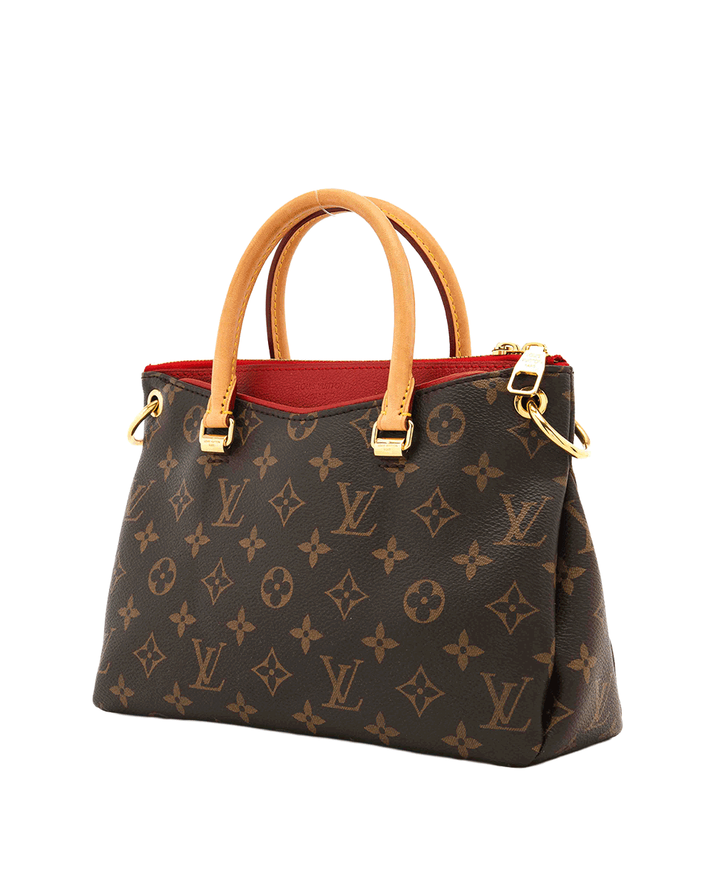 26 LV PALLAS BB BROWN RED MONOGRAM CANVAS GHW SP4135 0832