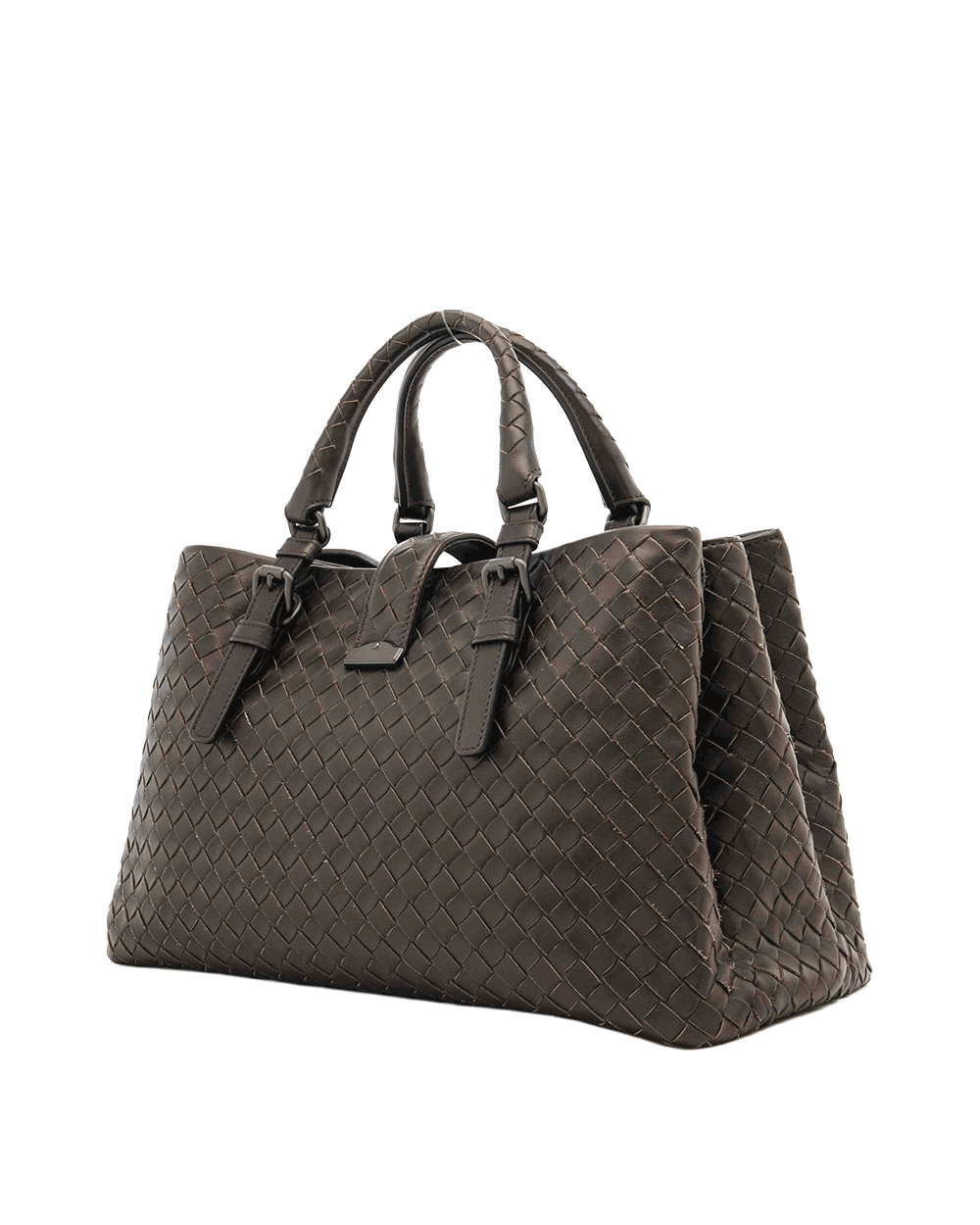27 BOTTEGA INTRECCIATO ROMA SMALL BROWN SMALL BROWN CALF SHW B03804751Q 0880