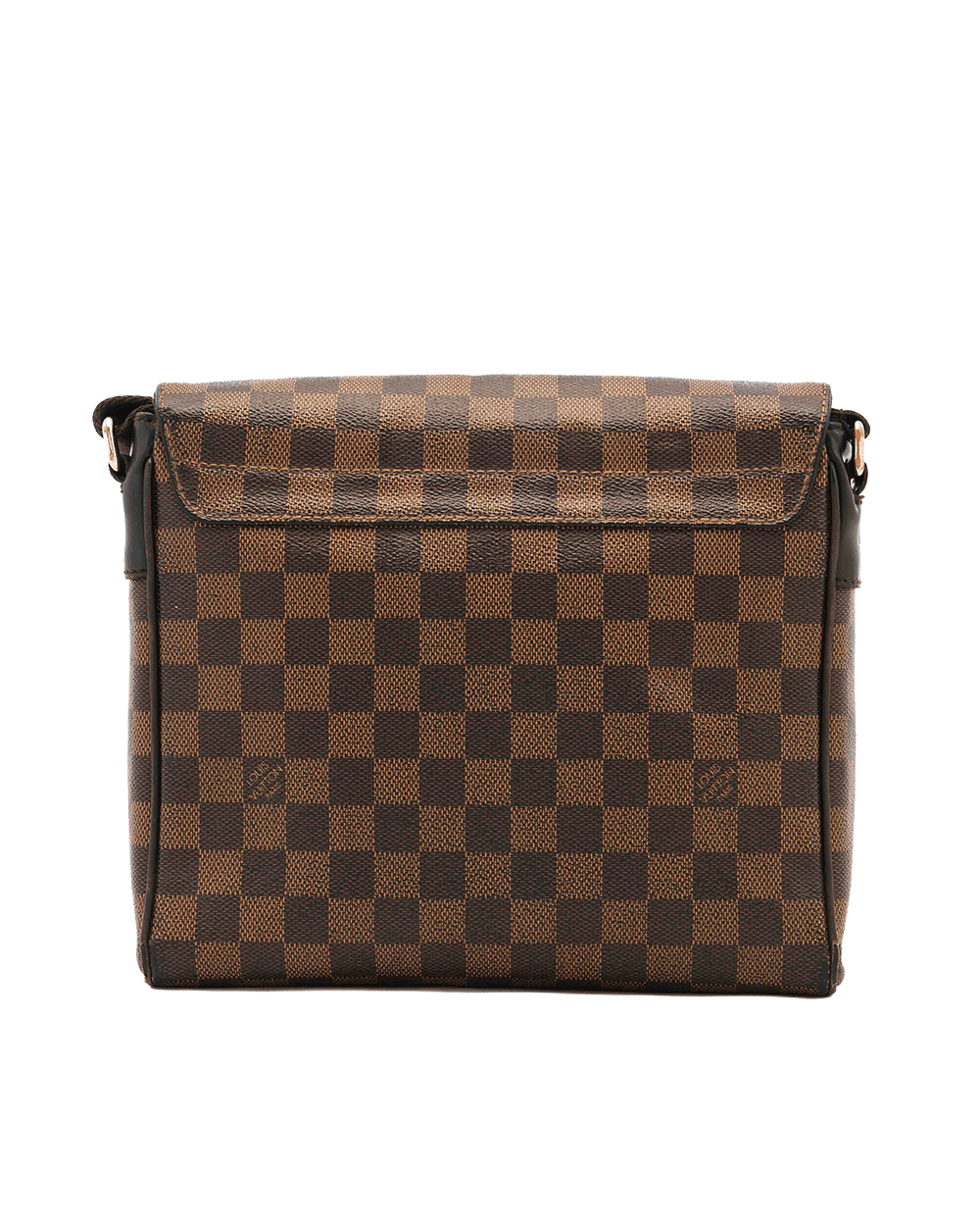 30 LV DISTRIC MESSENGER PM BROWN DAMIER CANVAS GHW 0774