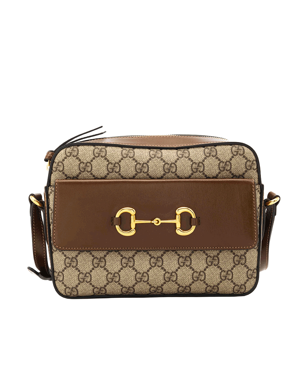 33 GUCCI HORSEBIT 1955 SHOLDER BAG SMALL BROWN GG MONOGRAM CANVAS GHW 645454 525040 X 1089