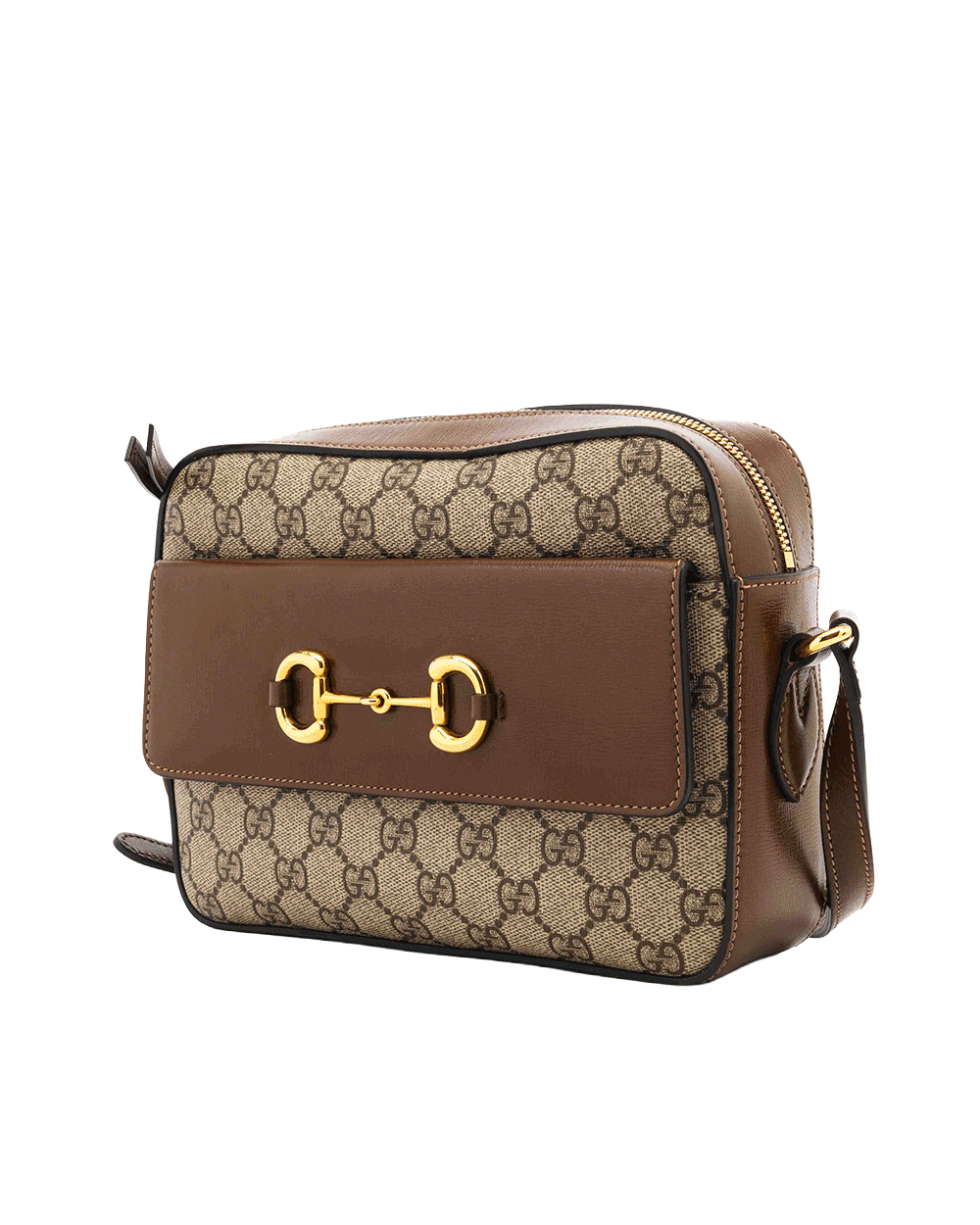 33 GUCCI HORSEBIT 1955 SHOLDER BAG SMALL BROWN GG MONOGRAM CANVAS GHW 645454 525040 X 1090