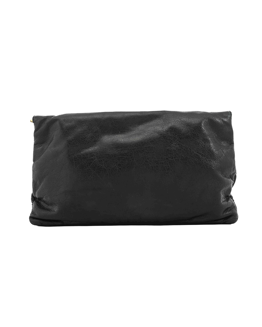 34 BALENCIAGA ENLEVOPE CLUTCH WITH STRAP BLACK CALF GHW 327079 1000 G 538735 0615