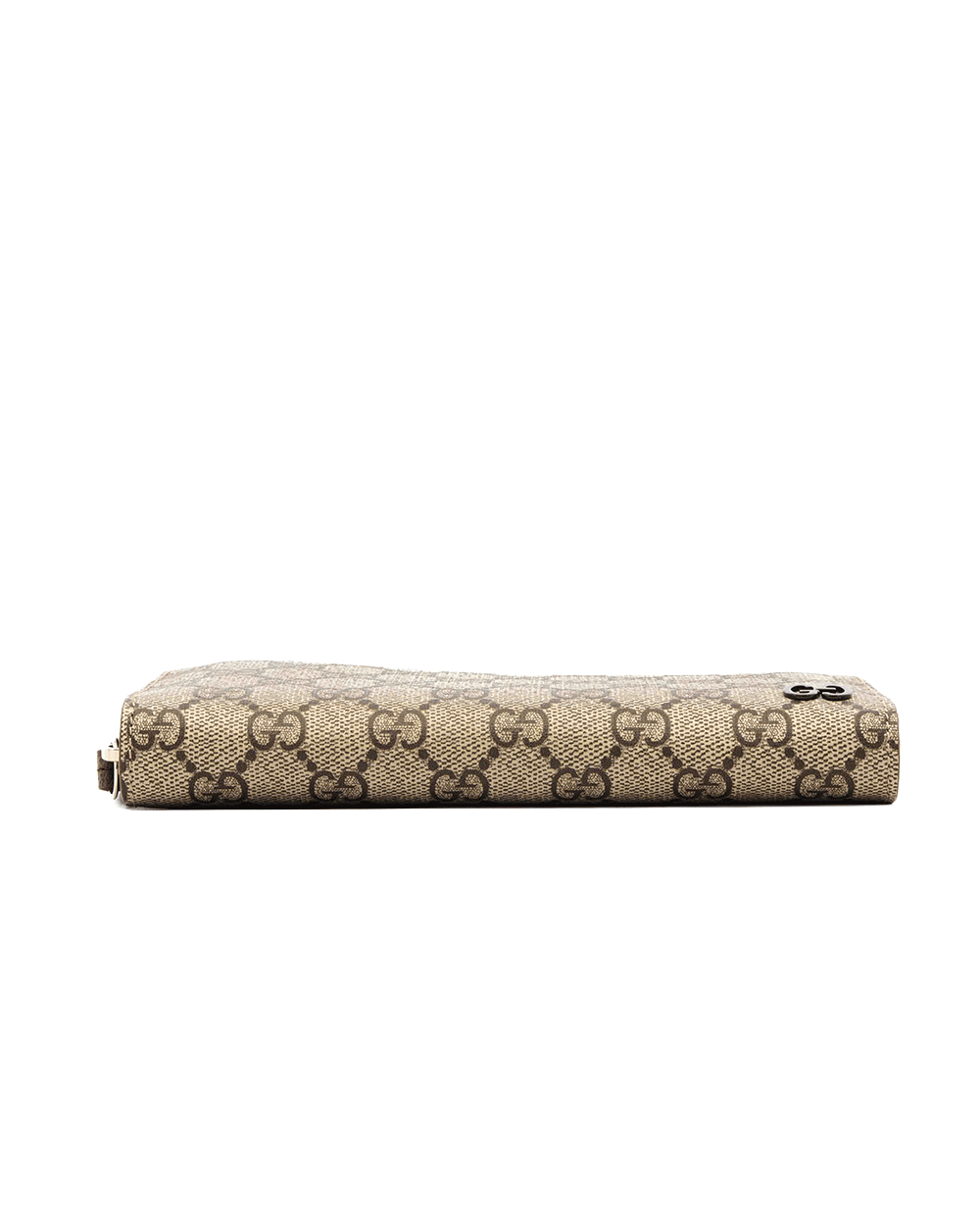 4 NEW GUCCI GG ZIP AROUND WALLET LONG BROWN GG MONOGRAM CANVAS SHW 856562 0416 0169