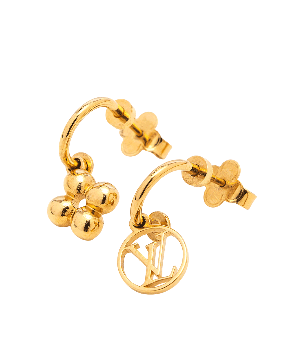 40 LV BLOOMING EARRING GHW 0292