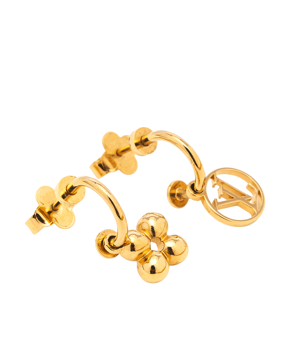 40 LV BLOOMING EARRING GHW 0293