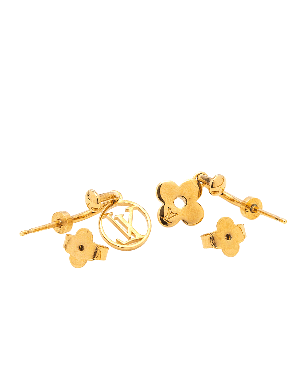40 LV BLOOMING EARRING GHW 0298