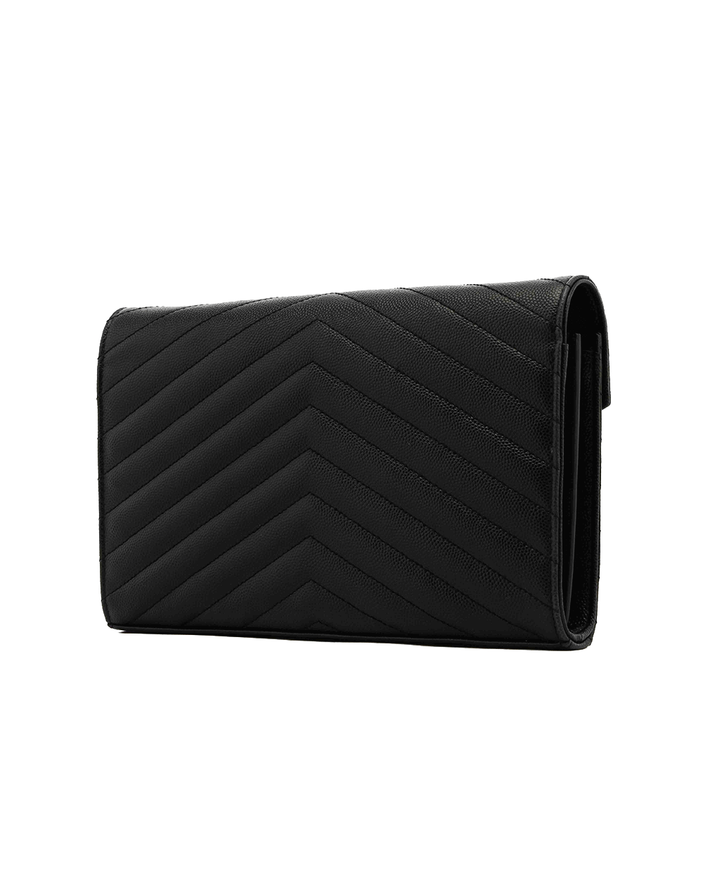43 YSL WOC 9.5 BLACK CALF SHW GNC 3777828 0616 0031