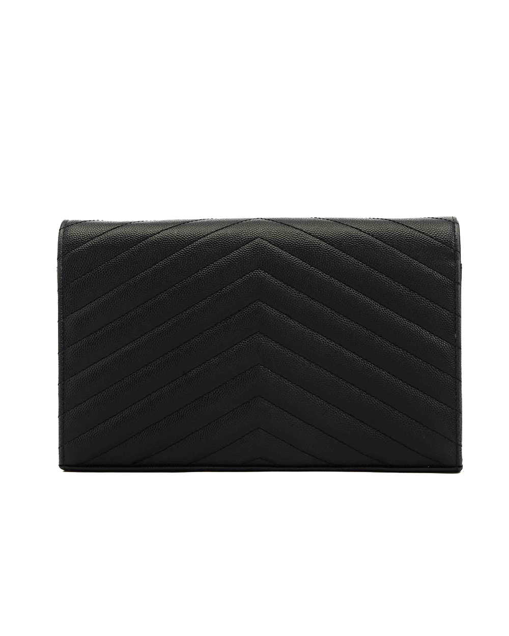 43 YSL WOC 9.5 BLACK CALF SHW GNC 3777828 0616 0032