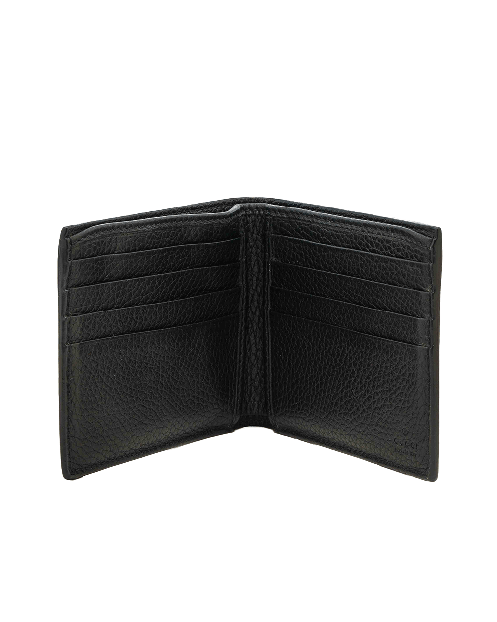 44 GUCCI 8 CARDS SHORT BLACK CALF SHW 771148 0416 0190