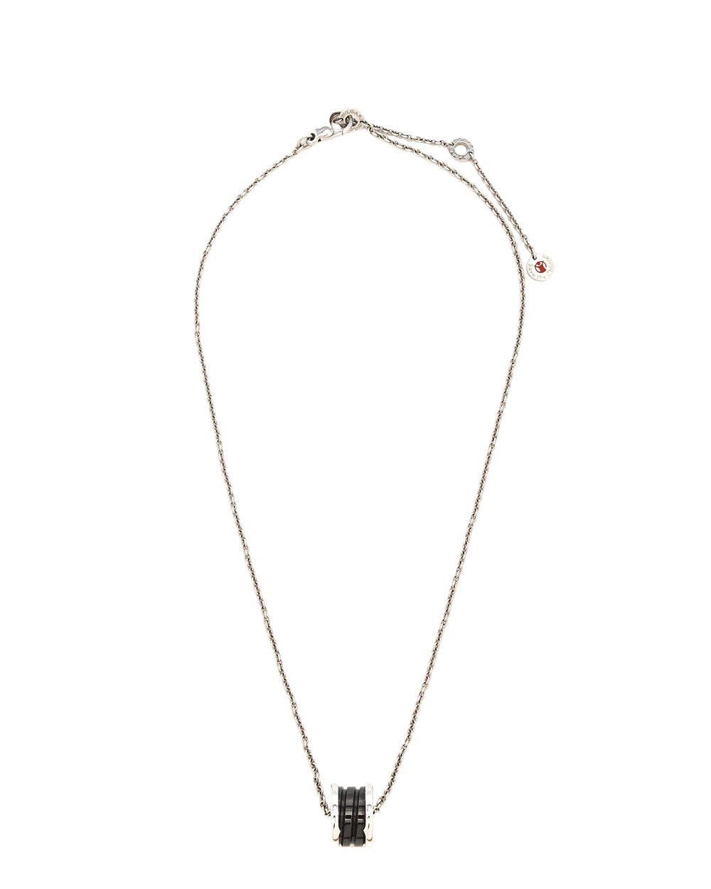 49 BVLGARI SAVE THE CHILDREN NECKLACE BLACK SHW 7W87CC 0359