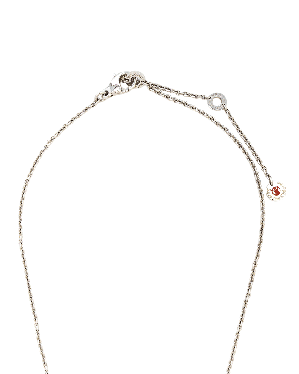 49 BVLGARI SAVE THE CHILDREN NECKLACE BLACK SHW 7W87CC 0360