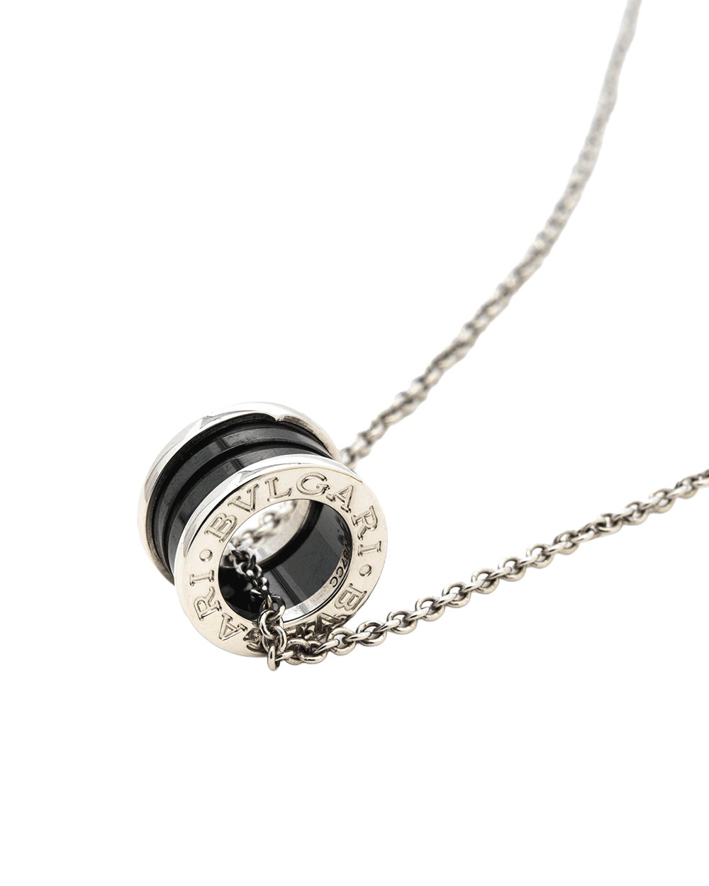 49 BVLGARI SAVE THE CHILDREN NECKLACE BLACK SHW 7W87CC 0364