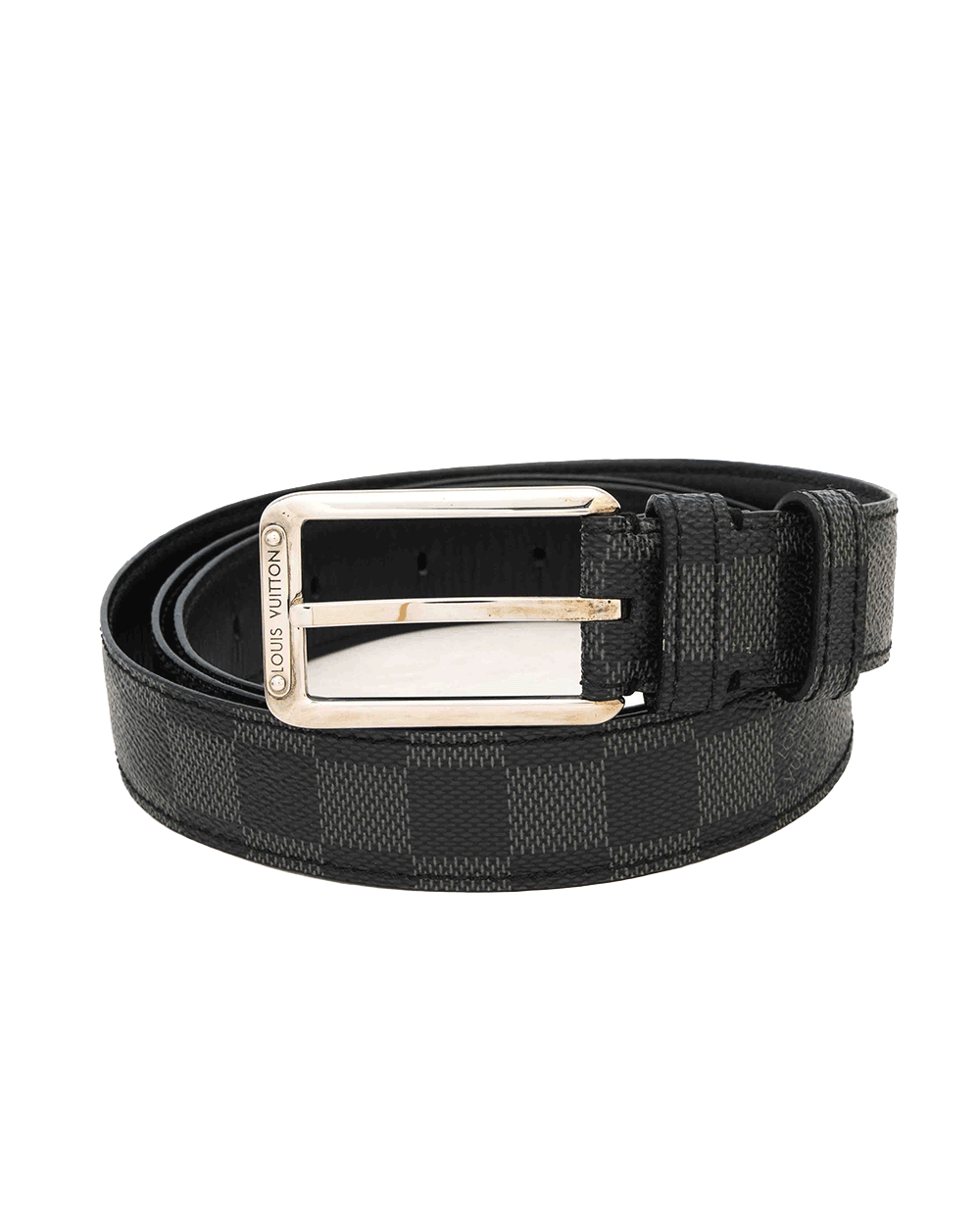 51 LV BELT 3 CM 110 GRAPHITE DAMIER CANVAS SHW 0247