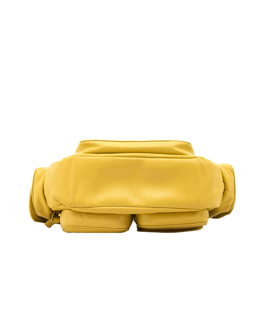 52 MIU MIU POCKET BAG YELLOW NAPPA LEATHER GHW 1083
