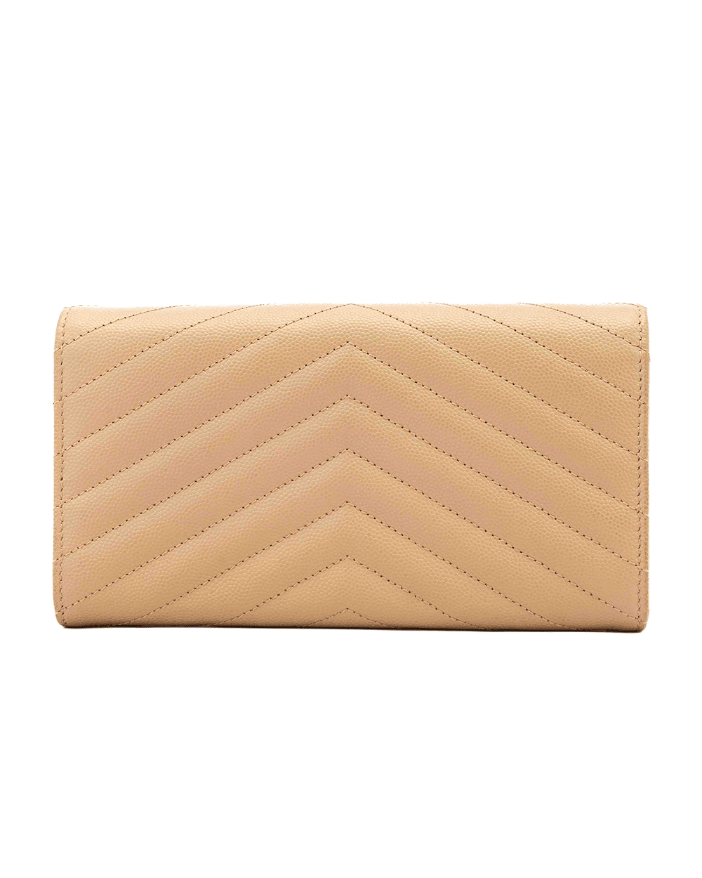 55 YSL SARAH WALLET LONG BEIGE CALF GHW GNC 372264 1020 0232