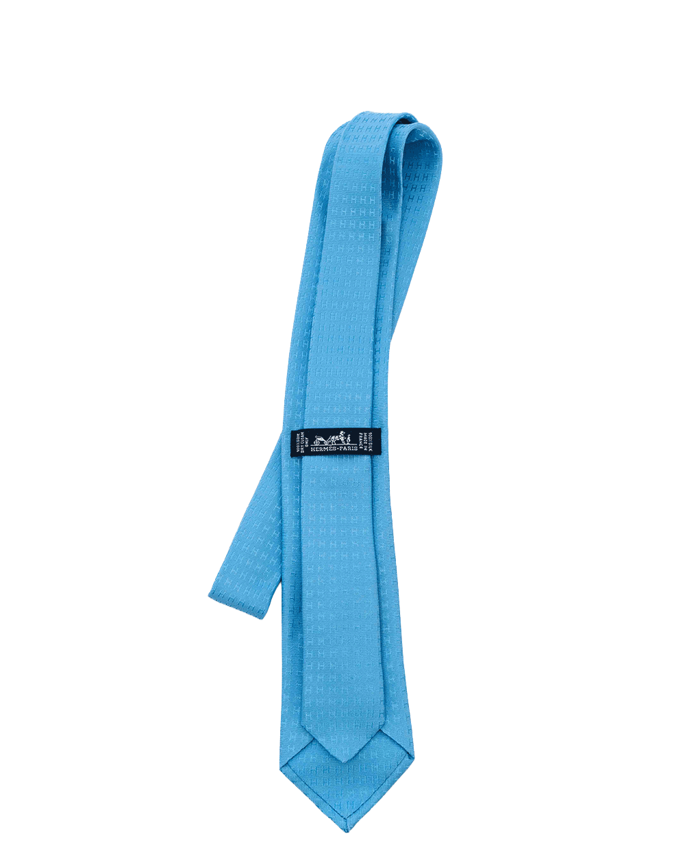 57 HERMES NECKTIE BLUE 0367