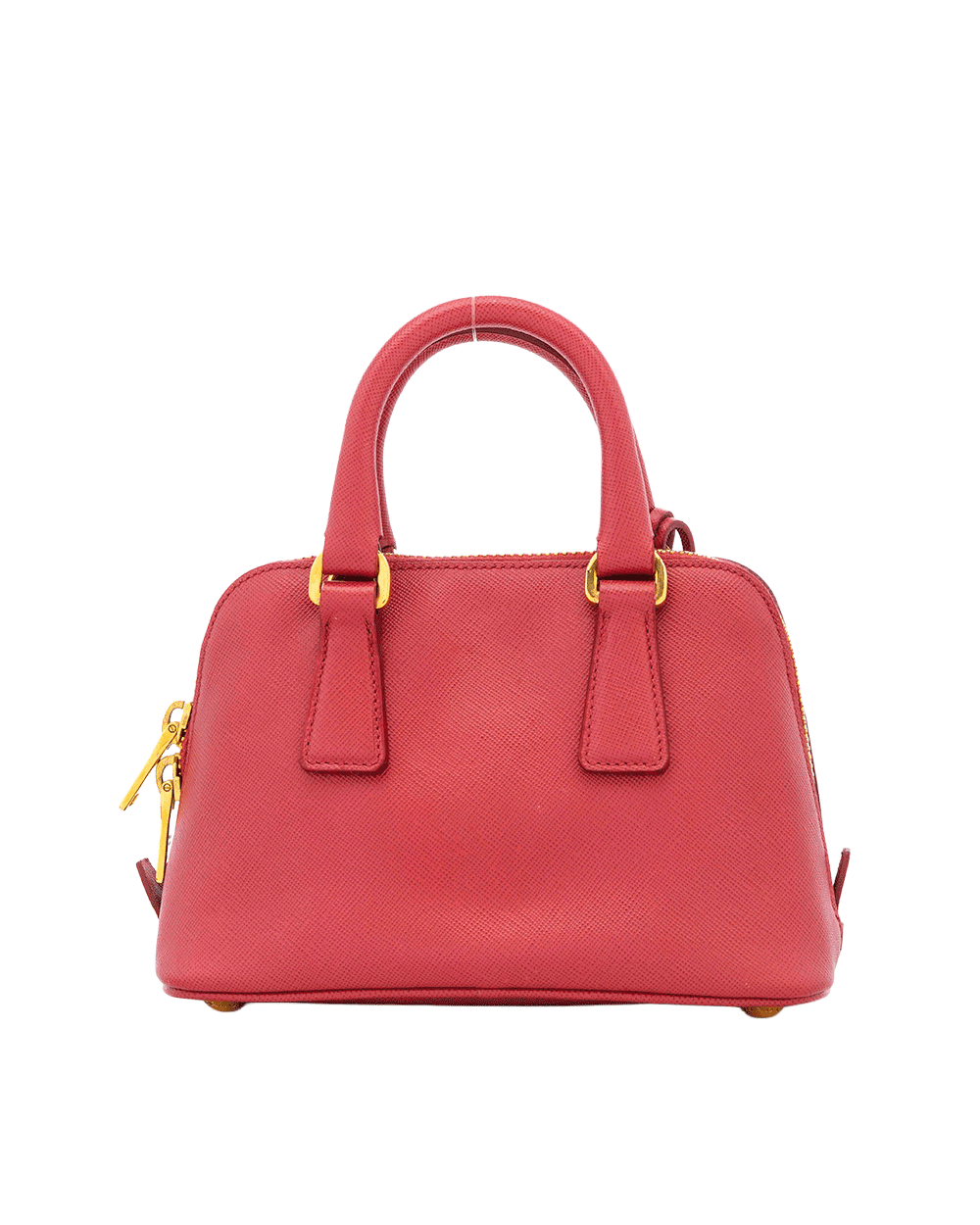 59 PRADA ALMA MINI PINK SAFFIANO GHW 0467