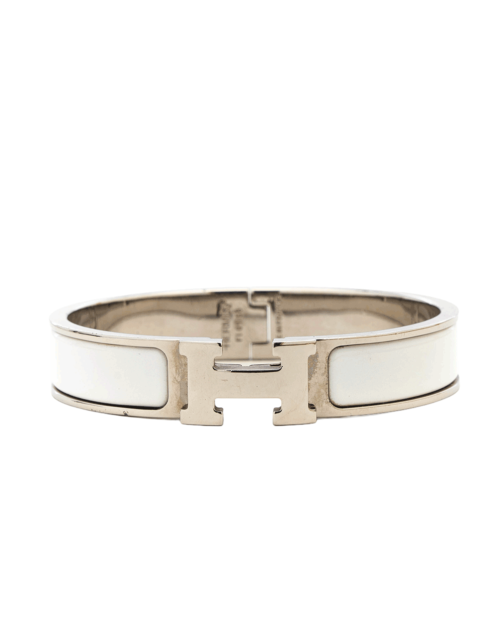 61 HERMES CLIC CLAC PM BLANC SHW FI 01 58 0342