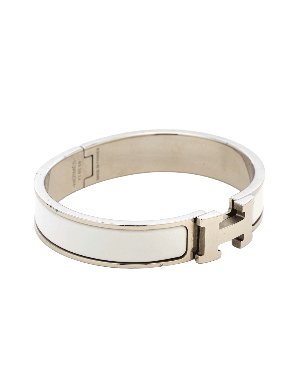 61 HERMES CLIC CLAC PM BLANC SHW FI 01 58 0345